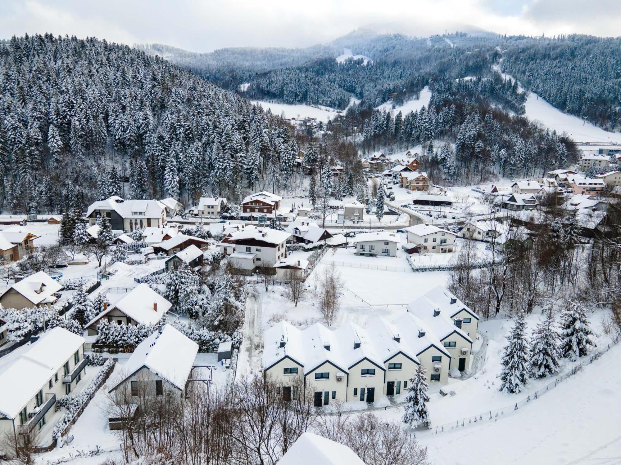 Apartamenty Marron Z Sauna, Bawialnia I Widokiem Na Skrzyczne - Dream Apart Szczyrk Bagian luar foto